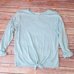 Girl's Front Tie Sweater Size L (10/12) Old Navy